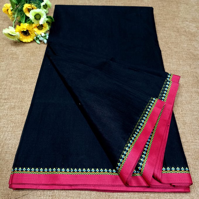 Nokhsi Dhan Sharee - Without blouse piece - Tangail sharee