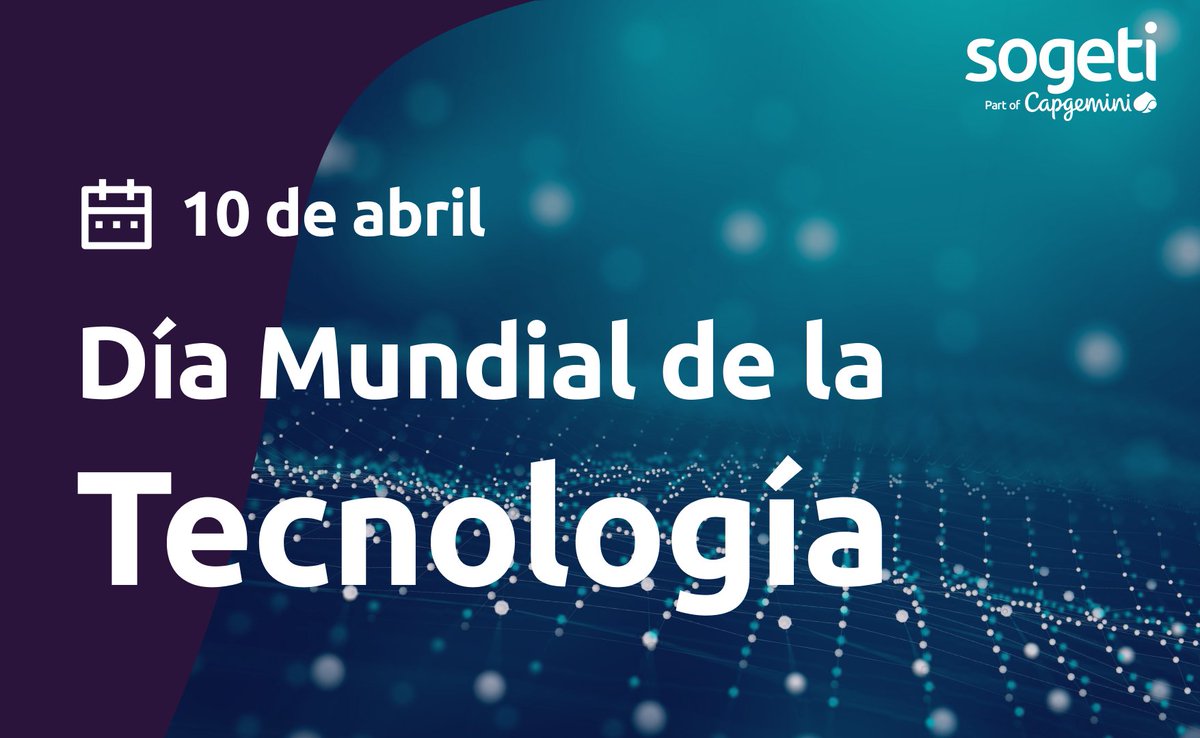 SogetiSpain's tweet photo. En Sogeti sabemos lo importante que es la #tecnología en nuestro día a día y cómo ha revolucionado la forma en que vivimos, trabajamos y nos comunicamos. 💻
Por eso, y hoy especialmente, queremos destacar su importancia en el mundo del #testing y la #calidaddelsoftware.👏🏻 https://t.co/RdWBKcVKou
