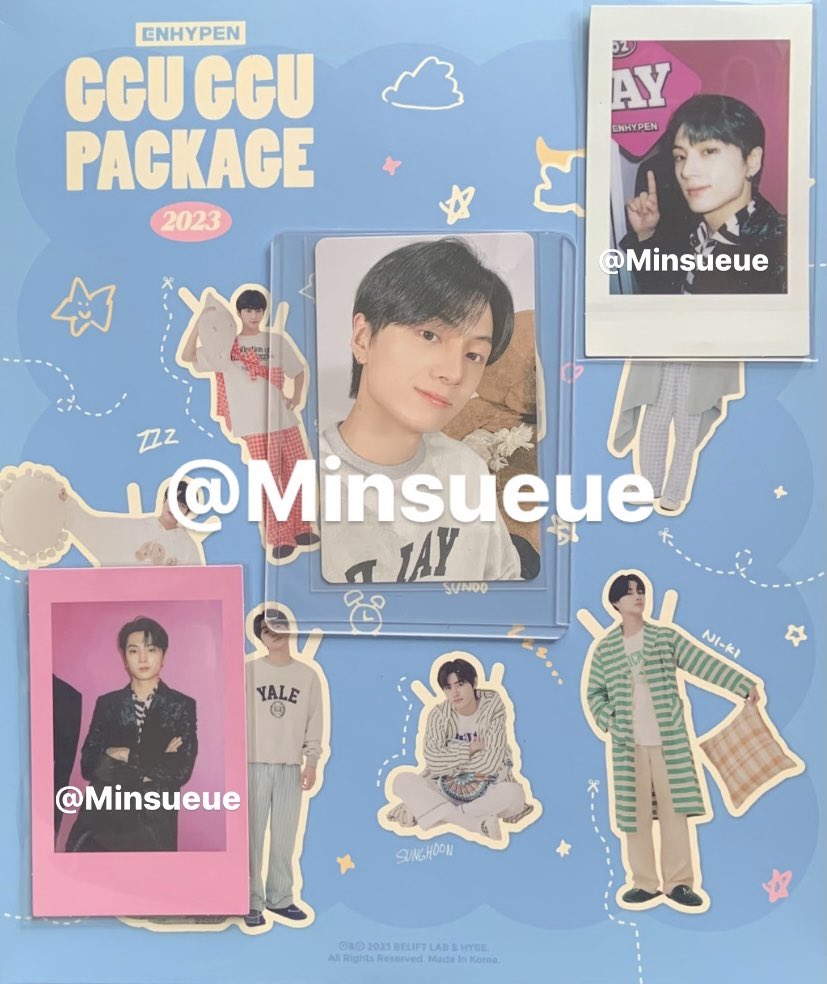 Minsueue's tweet photo. 𝙬𝙩𝙨 / 𝙡𝙛𝙗 / 𝙚𝙣𝙝𝙮𝙥𝙚𝙣 𝙥𝙘

Hi! Anyone inch with Enhypen ggu ggu package 2023?

Available pcs w/ pola
🌻 𝓗𝓮𝓮𝓼𝓮𝓾𝓷𝓰 -180 𝒑𝒉𝒑
🌻 𝓙𝓾𝓷𝓰𝔀𝓸𝓷  -165 𝒑𝒉𝒑
🌻 𝓝𝓲-𝓴𝓲 -180 𝒑𝒉𝒑
🌻 𝓙𝓪𝔂 -180 𝒑𝒉𝒑

🌻 𝓙𝓪𝔂 𝓡𝓹𝓬 -500 𝒑𝒉𝒑

₊˚⊹ Help RT Thank you♡ https://t.co/Oh84ZVCSNs