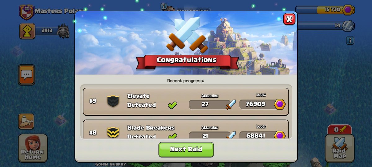 Damian29716721's tweet photo. How about your progress in #RaidWeekend ? ⚔️
Will your Team finish one more Raid before end? 🏁
#ClashOfClans #ClashOn #Clan #Raid #ClanRaidWeekend https://t.co/pWTwA9bvR5