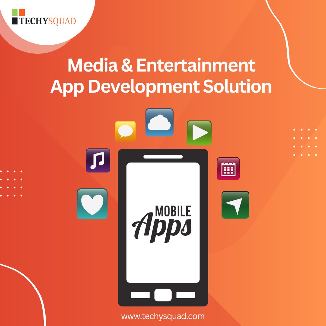 Techysquadd's tweet image. If you're looking to #developapp for the media and entertainment industry, you need the right development solution. Our Media & Entertainment #AppDevelopmentSolution can help you create a top-notch app that meets all your needs.
Feel free to call or WhatsApp us at +91 7203845111