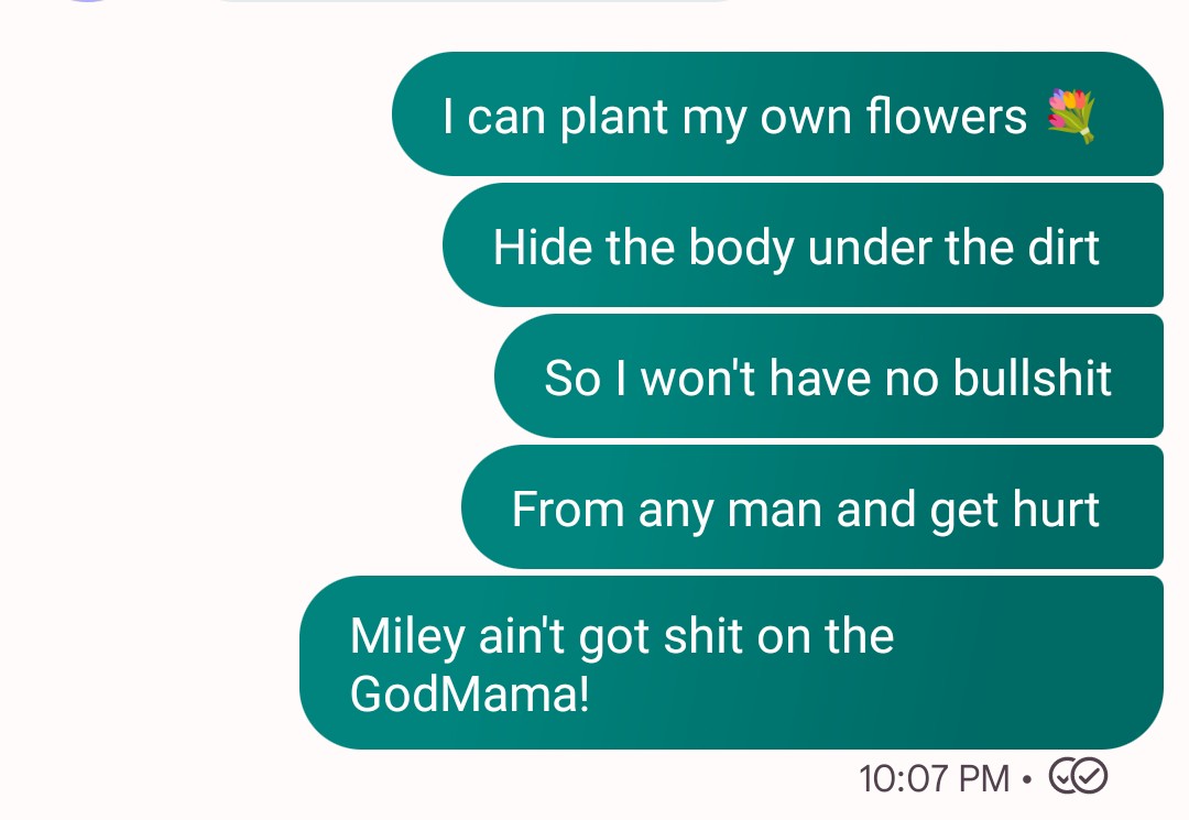 lamb_laura's tweet image. How I let them KNOW that I ain&apos;t the one!
#SingleGirlProblems