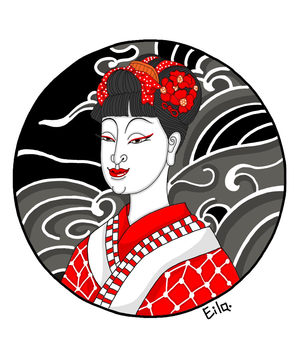 📷 thai-Japan 📷 #animeart #anime #draw #drawing #illustration #animeillustration #sketch #digitalartist #disegnare #artwork #winter #sun #โปสการ์ด #minimal #cartoon #thaiartist #nft #portrait #thaiartist #postcard #rerun #ชุดไทย #กิโมโน #tattoo #tattoodesign