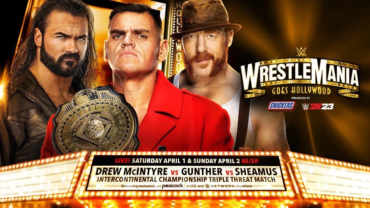AEWRANK1's tweet photo. Wrestlemania 39 Night Two Grade: C- 

Despite Gunther vs Sheamus vs Mcyntire being one of the best matches of the year most of this show left me frustrated. Not putting the belts on Rhodes in this spot is unforgivable. 

#Wrestlemania39 #Wrestlemania #WWE https://t.co/bTORvwWyTn