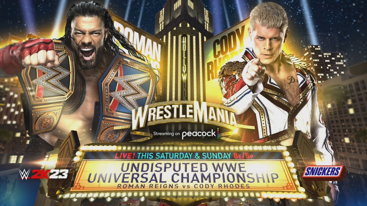 AEWRANK1's tweet photo. Wrestlemania 39 Night Two Grade: C- 

Despite Gunther vs Sheamus vs Mcyntire being one of the best matches of the year most of this show left me frustrated. Not putting the belts on Rhodes in this spot is unforgivable. 

#Wrestlemania39 #Wrestlemania #WWE https://t.co/bTORvwWyTn