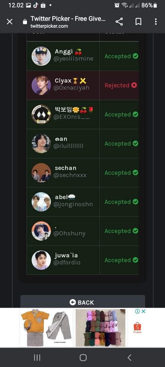 hckcie's tweet photo. Congrats ‼️🥳 💸25.000/org yup
@yeoliismine @0xnaciyah @EXOnis__ @sechnxxx dm aku yaa buat claim prize nyaa, ditunggu 1×24 jam🙌💖

Untuk ka @ilulllllllll dm aku juga yaa dapet jajan cilok hehe, ga dapet yg 25k karena kamu gaada drop foto bias😭🙏 https://t.co/Jb5QzJ4zia