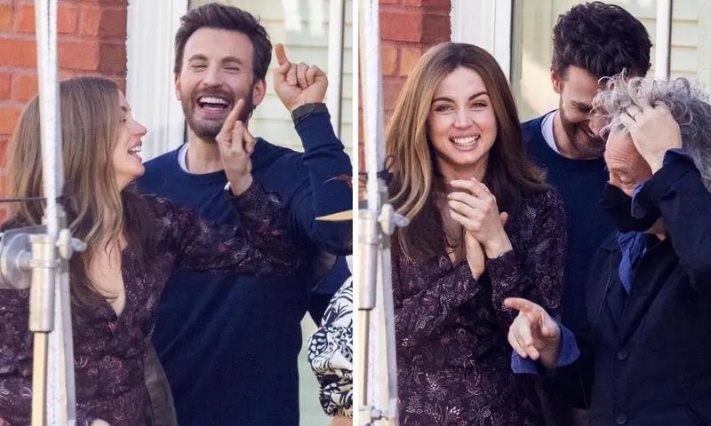 Evansverse's tweet photo. #Ghosted interviews with #ChrisEvans, #AnaDeArmas and #DexterFletcher thread.
#beacactus🌵 #emojiscount https://t.co/dZiBySMxhr