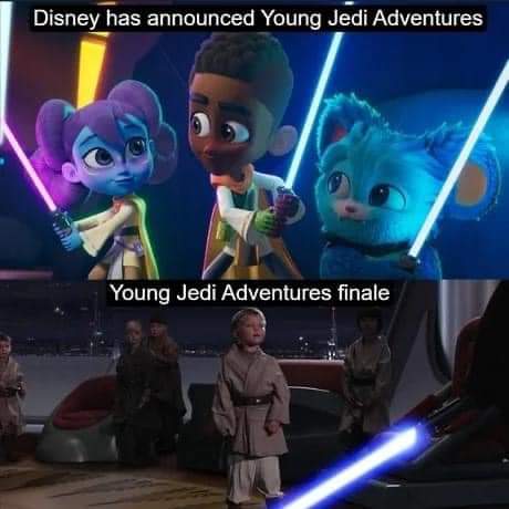 OFARRILLWORLDCO's tweet photo. I just can't 🤣!!! 
#StarWarsCelebration #StarWarsCelebration2023 #StarWarsJediSurvivor #DisneyPlus https://t.co/g6u56aGyg9