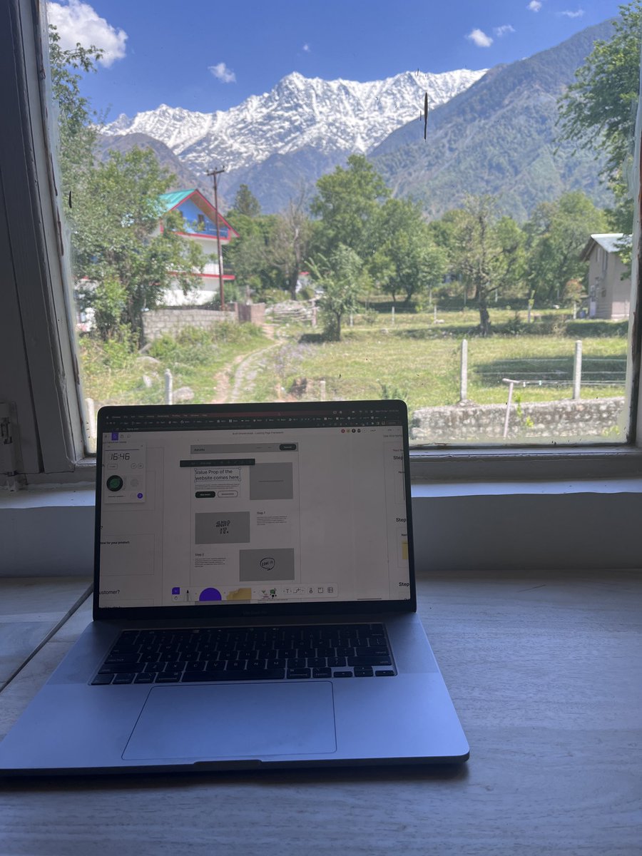 View from the office.