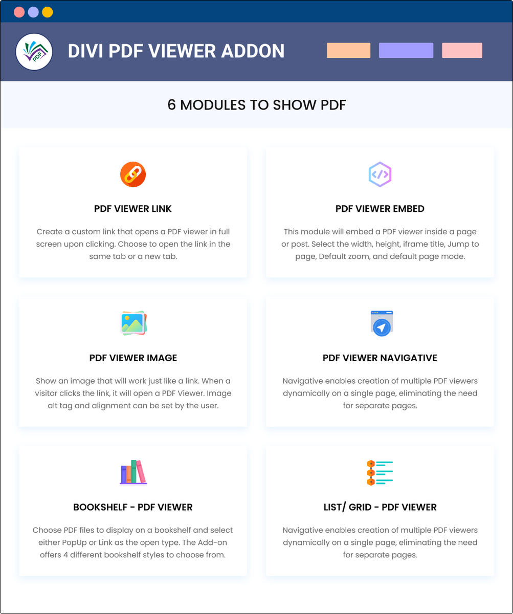 TNcFlipbook's tweet image. 6 modules to show pdf on your Divi PDF Viewer for WordPress with Flipbook.

Buy &amp;amp; Enjoy:
themencode.com/divi-pdf-viewe…

#Divi #DiviBuilder #ebook #kindle #bargain #99cents #amwriting #writerscommunity