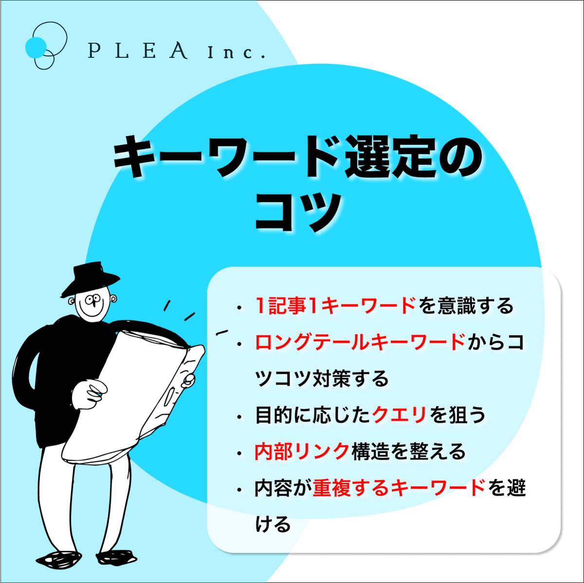 pleamm's tweet photo. メディア運営の要！ 効果的なキーワード選定のコツを解説します📝  「何から始めればいいの？」 「このやり方がわからない！」 などあればお気軽にコメントください(oﾟ▽ﾟ)o ✨
#マーケティング #キーワード選定 #オウンドメディア #図解 https://t.co/TmLtyPUxkm