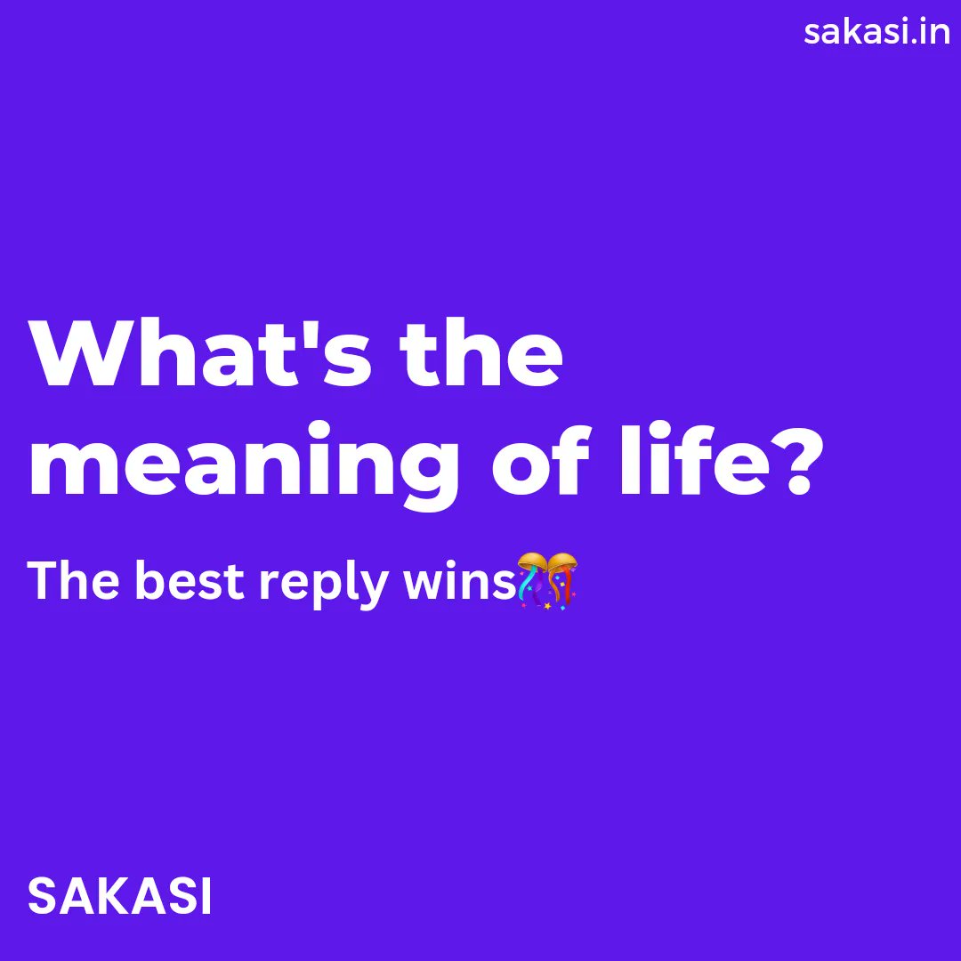 Hold back William Shakespeare, Aristotle... Leave it to our worthy followers💪 And btw, you know what we ment by best🤭 . . . #sakasi #sakasiindia #SAKASI #philosophyoflife #humanexperience #trending #meme #viral #india #likes #new #trending #reels #funnymemes #trend #comment