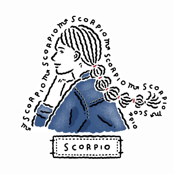 STRIPE CLUB様 @stripe_club ECサイト内の12星座イラストを担当させていただきました。

さそり座💫

各星座イラストを使用したスマホ用壁紙を期間限定で配布いただいておりますのでこの機会にぜひ☺️🤍
(DL期間:4/7(金)〜4/30(日)23:59まで)

https://t.co/cJmg2abe5u 