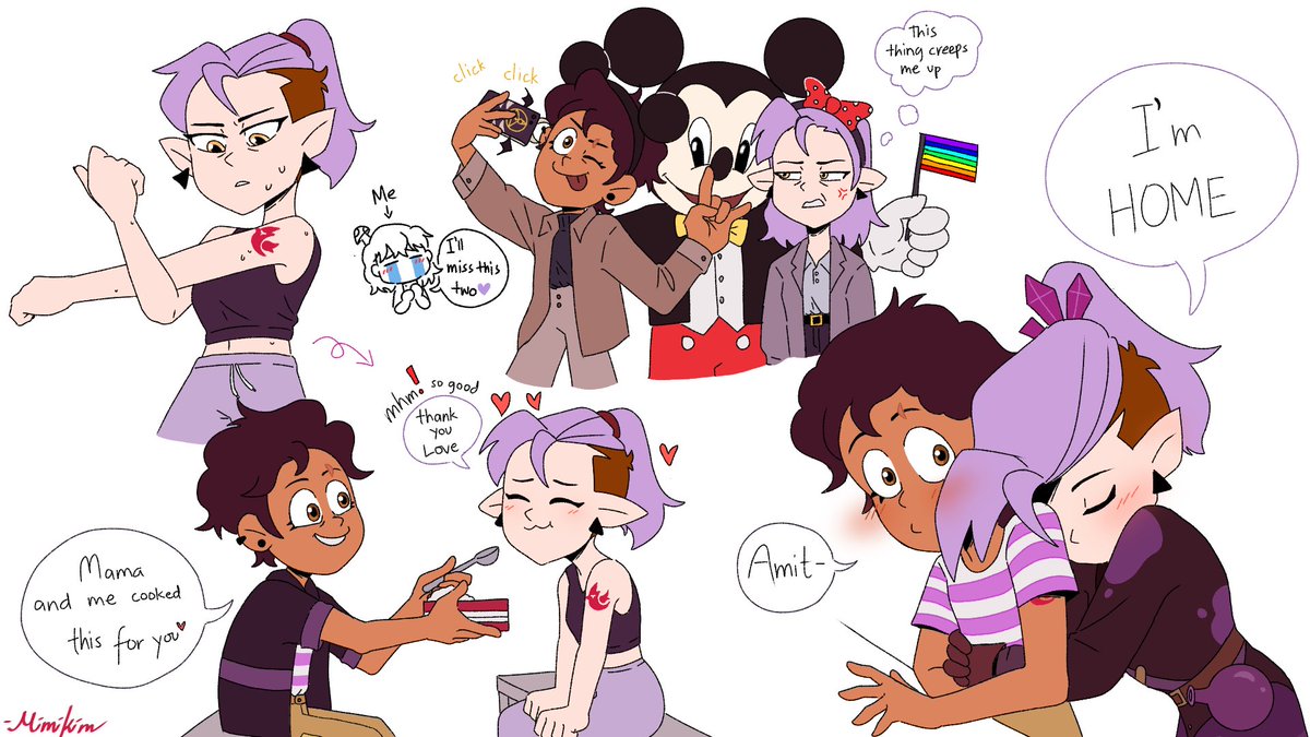 MimiKimHere's tweet photo. #TOHSPOILERS #lumity #Season3 #ThankYouOwlHouse 

🪷This dorks ㅠㅠ💜 https://t.co/xE3JhOI7GJ