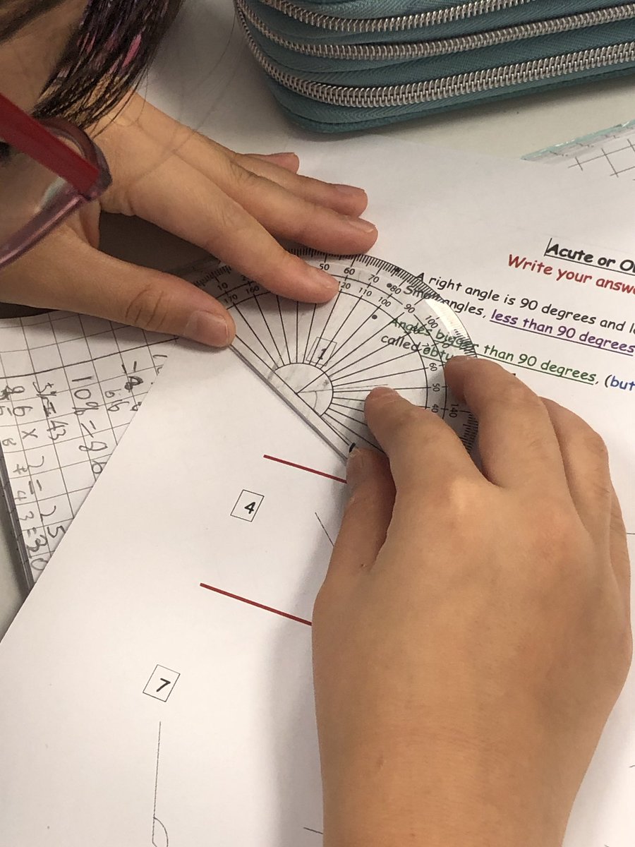 JESSPrimaryYR6's tweet photo. Using both real and digital protractors to classify and accurately measure angles.
#jessprimaths https://t.co/xstUlvEGFs