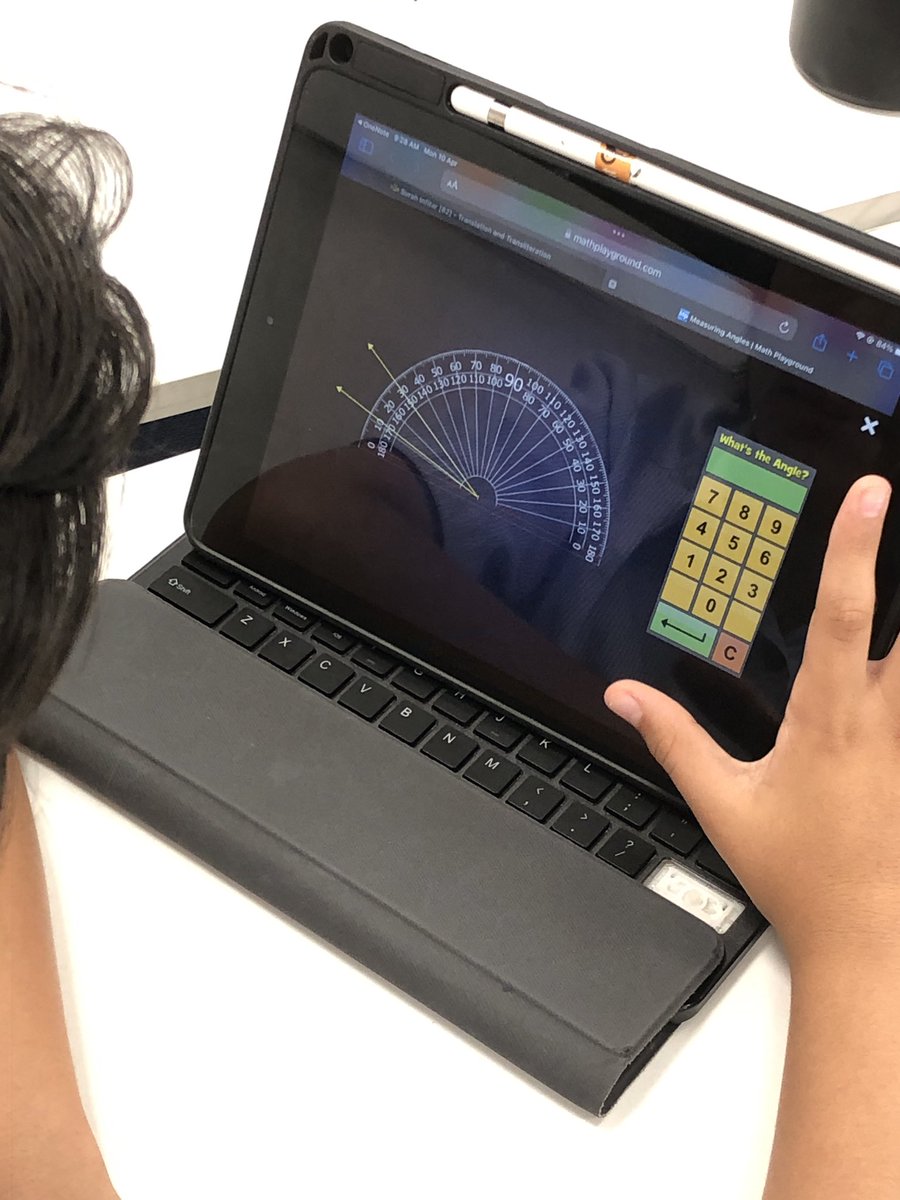 JESSPrimaryYR6's tweet photo. Using both real and digital protractors to classify and accurately measure angles.
#jessprimaths https://t.co/xstUlvEGFs