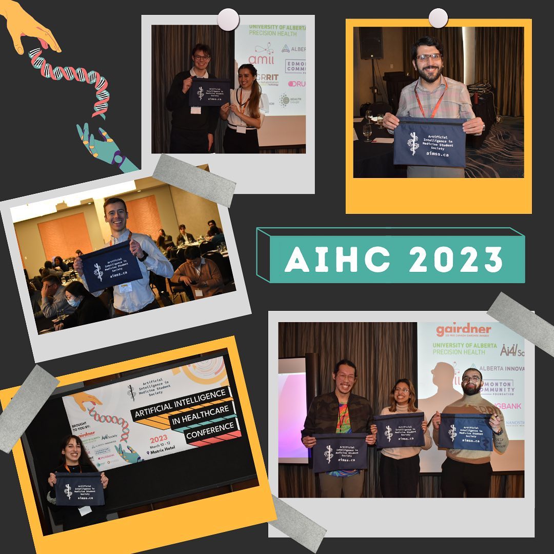 aimss_ualberta's tweet photo. AIHC 2023 Highlights!

Thank you to all our sponsors, speakers, and attendees for this amazing success! We couldn’t have done it without all of your support! 

We hope to see you all at our future events and initiatives! ツ

#AI #healthcare #research #conference #AIHC2023 https://t.co/n2giiEpFzc