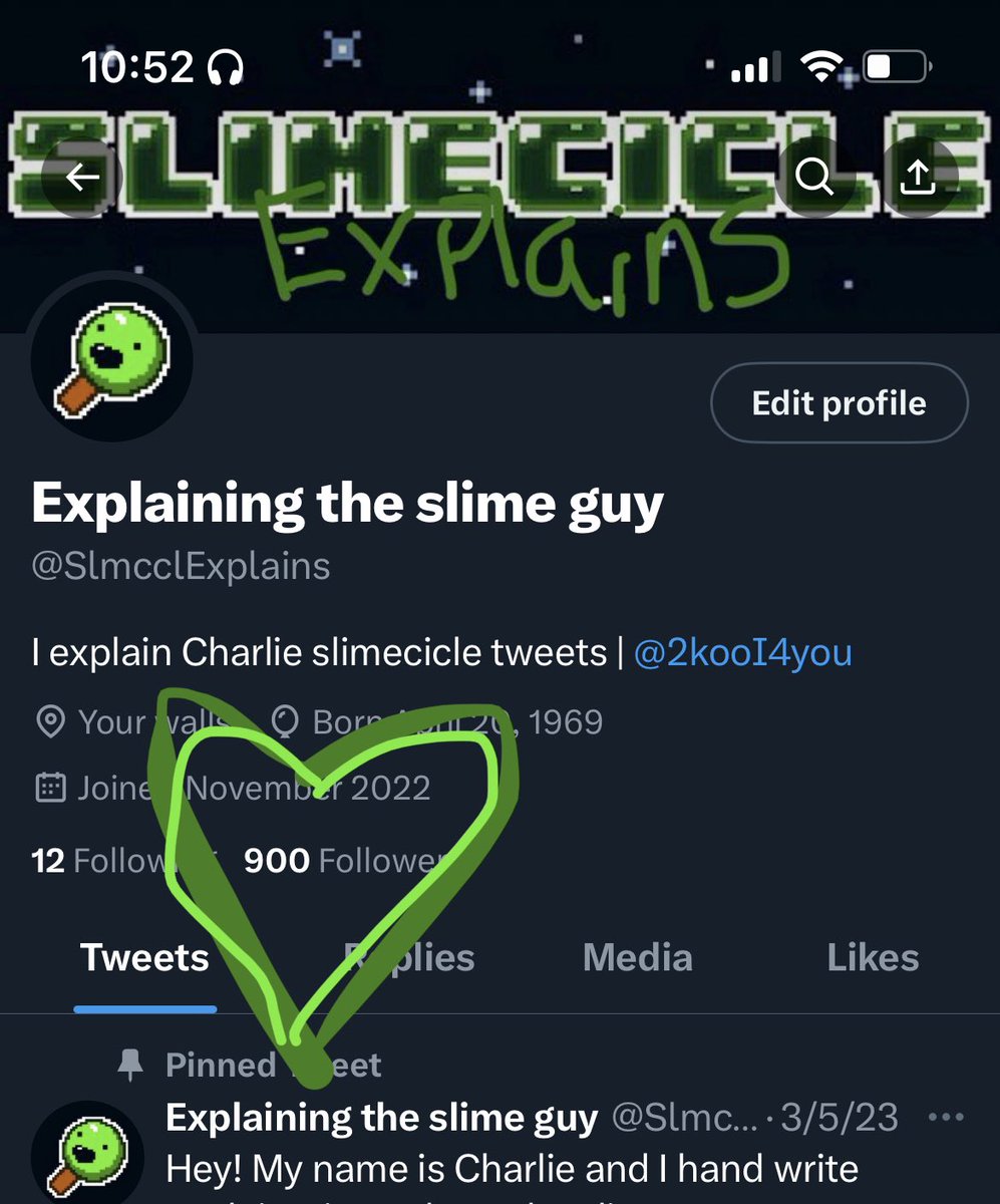 SlmcclExplains's tweet image. 900 GOOPERS!! 
There’s still time for THE Slimecicle to be apart of the “before 1k” group🤞