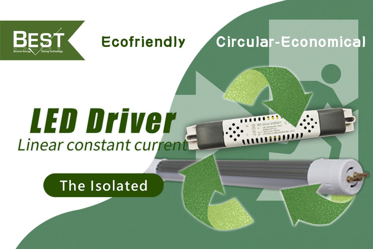 BEST_Energy_LED's tweet photo. 🎉2023 NEW Released🎉 Ecofriendly, circular-economical, and Luminaire Reusable
the isolated #LEDdriver | Linear constant current LED driver – non-dimmable🌐https://t.co/lS65ByHa5G https://t.co/iHy5ynkfxK