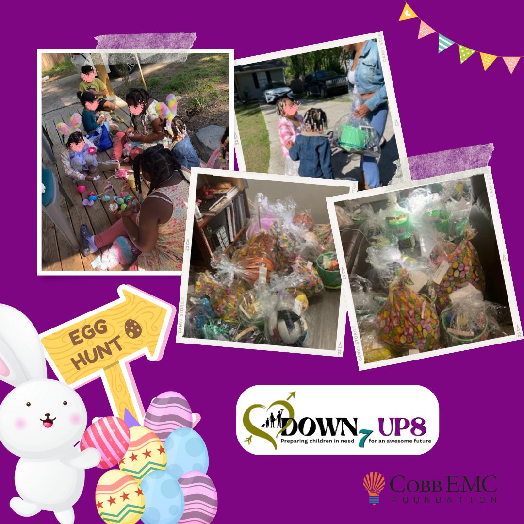Yesterday's Easter egg hunt was egg-straordinary! 🐣🌷 Hoppy memories were made with kids and friends 🥚🐰

Contact us today! 📲

👉 Registration Form: down7up8inc.org/tutoring-for-s…

❤️ Share your love by being an advocate for children!

#D7U8 #down7up8 #Easter2023 #EggHuntFun