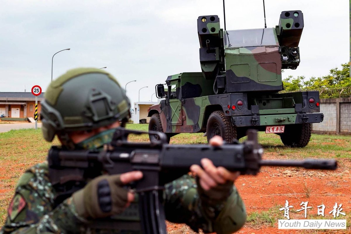 MoNDefense's tweet photo. Air defense units of #ROCArmedForces remain on high alert for contingencies, steadfastly maintaining their posts 24/7, showing that we can and we will defend our skies. And we will never give up our beliefs. https://t.co/cLXbVrcblE