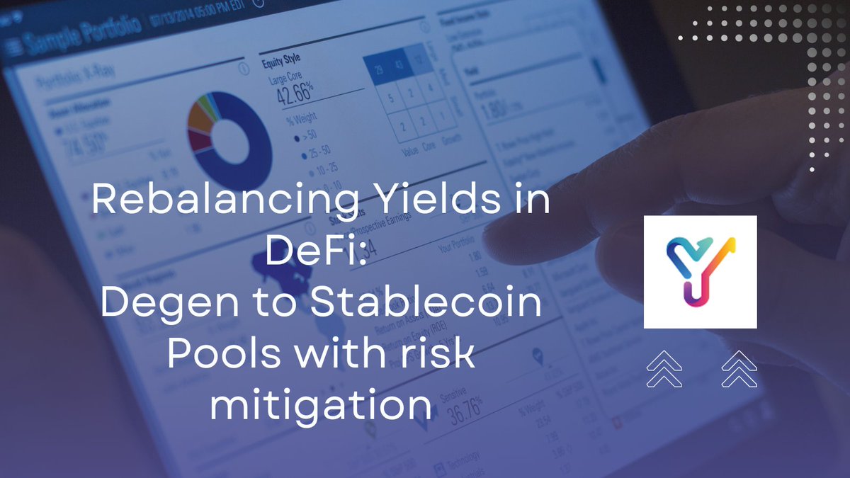 yeeldx's tweet photo. From Degen Pools to Stablecoin Pools, Yeeldx's Optimizers cater to a wide range of pools while also having risk mitigating mechanisms in place.  🤖 #DeFi #Pinksale #Arbitrum #BSC #Polygon https://t.co/veRTsIet5a