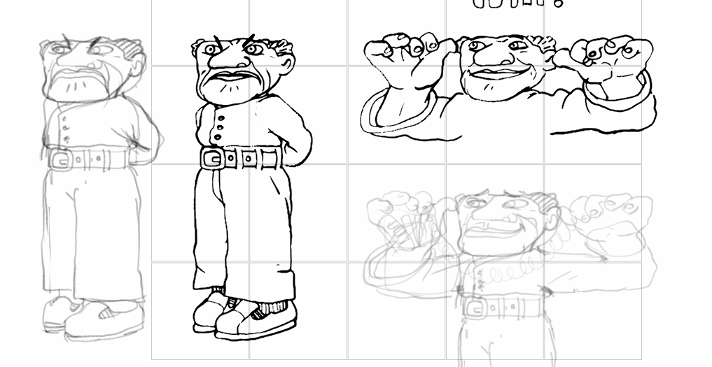 RulesOfConduct's tweet photo. He's angry bcs he cant stand with his arms open #rulesofconduct #indiedev #characterdesign https://t.co/50ctZdeaFM