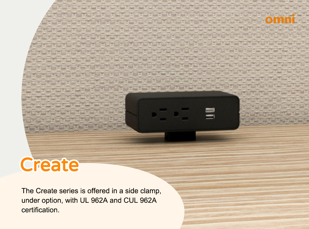 omniflexwork's tweet image. With a simple clamp-on attachment, the Create #PowerSocket can easily integrate into already existing worksurfaces. Convenient tablet or phone holder is built into a clamp mount to keep your desk organized. 

#powersolution  #poweroutlet #outlet #omni #powermodules #powerstrip
