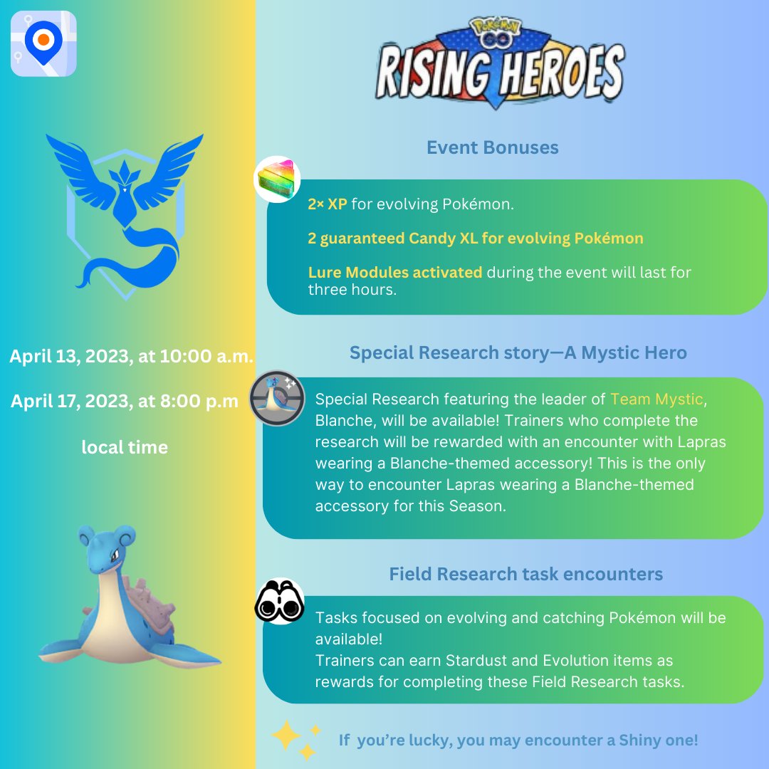 iMyFone_AnyTo's tweet image. 🚀Pokémon Go 2023 April Event Is Coming! 
🔥Are u Ready For This?
.
#PokemonGO #pokemongoevent #PokemonGOCommunityDay #PokemonGOraid