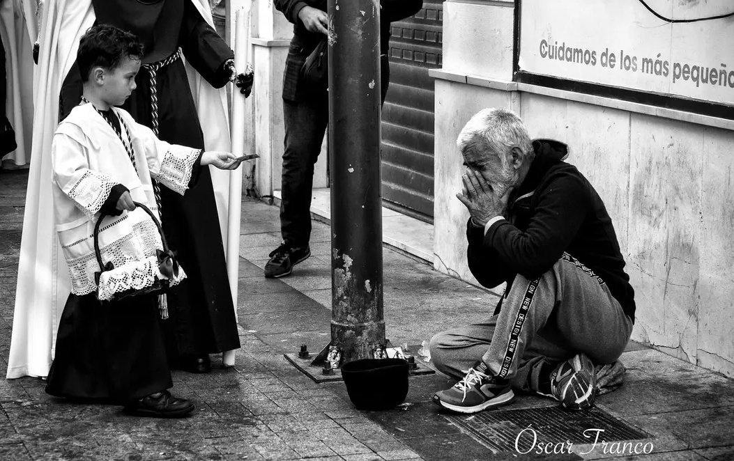 Donde hay caridad y amor, allí está el Señor.
¡Feliz lunes!

📷 Óscar Franco