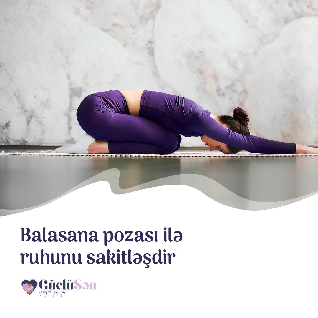 Balasana adlı yoqa pozası, sinə əzələlərini rahatlaşdırdığı üçün süd vəzi xərçəngi müalicəsi zamanı tövsiyə edilir. Əlavə olaraq, bu poza ilə beynini sakitləşdirə, yorğunluğu və stressi aradan qaldıra bilərsən. 🧘