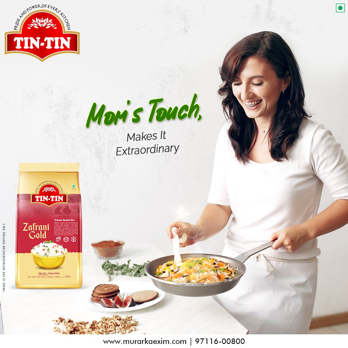 TinTin34491631's tweet image. Mom's touch makes every meal special and extraordinary
.
.
#tintin #premiumquality #extralong #tasty #nawabeshahi #raees #7days #tastebuds #aromatic #jashnebahare #yumm #taste #biryani #basmatirice #happiness #rice #basmati #delightful #vegpulao 
murarkaexim.com
