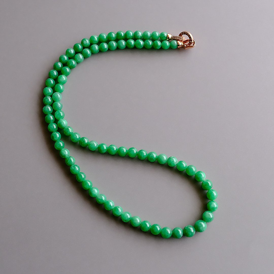 翡翠 イエロー 17.5ミリ ジョイテック-