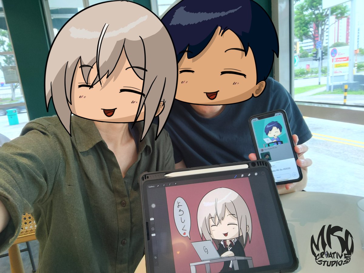 Sorayang43's tweet photo. 📢MISO IRL Community Meet-up📢 with @shingzzz_NFT and @TruffleFryes over the Good Friday long weekend and they look 10/10 like their web3 identity😏

An afternoon well-spent, its amazing how much progress you make when you're able to bounce your thoughts off  a valued member ❤️ https://t.co/HdKw81aABf