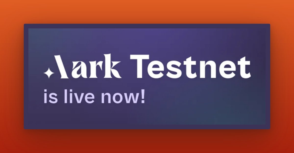 A tutorial on How to and all you need to know to go about the
<a href="/Aark_Digital/">Aark Digital</a> testnet.

Potential #Airdrop

A thread 🧵