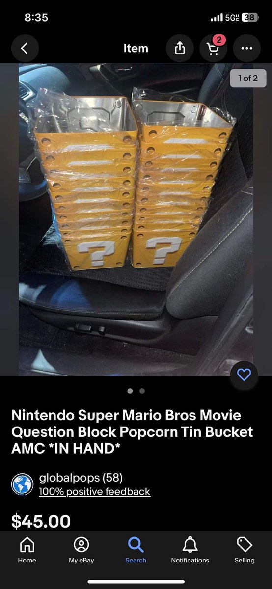 adrianchan1981's tweet photo. @AMCTheatres so this is why people cannot find the promo ? Block tin. The employees are scalping them on ebay https://t.co/eAxm1rtD7C