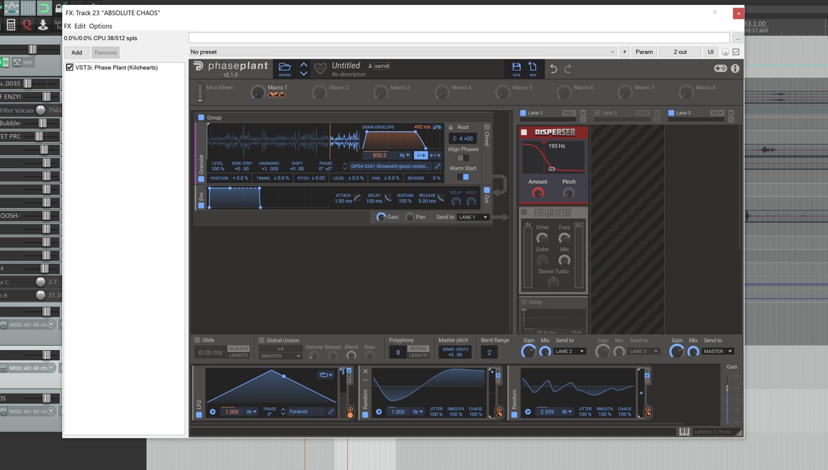 Of course Phase Plant comes out with a granular engine which immediately becomes the best one on the market. 🤘 #GameAudio #IndieGameDev #SoundDesign #VGM #gamemusic #musicproduction