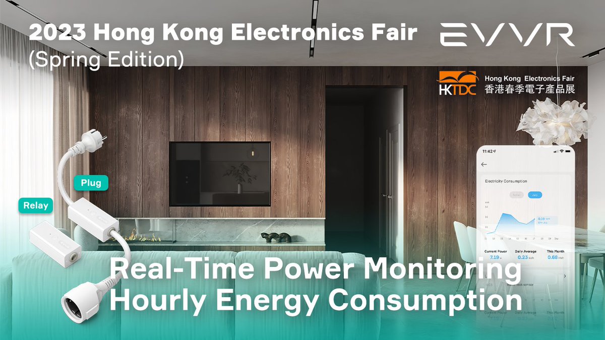 evvrautomation's tweet image. Do you know how much energy your home appliances use? Among them, which one uses the most electricity?
You may discover the solutions and create an energy-saving lifestyle with the aid of Evvr HomeKit Energy Monitoring Smart Plug &amp;amp; Relay!
#smarthome #appliances #smarthomedevices