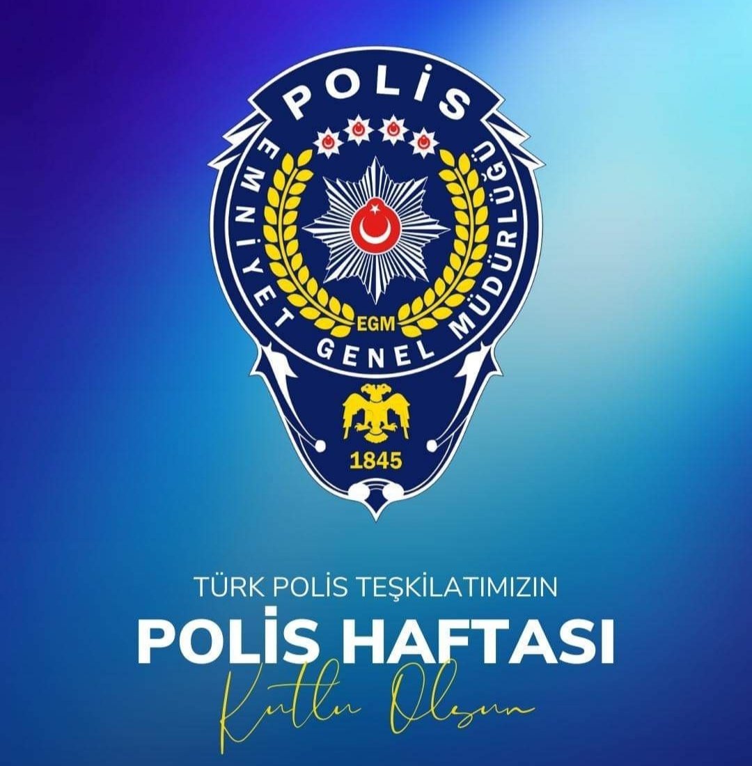 #polishaftası Tüm polis kardeşlerimin haftasını kutlar.Saglıklı mutlu görevler dilerim.