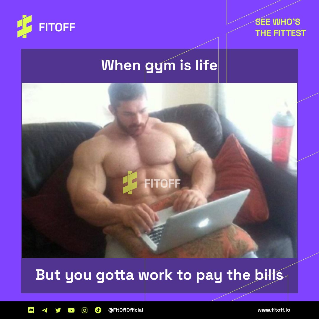 FitOffOfficial's tweet photo. GM All!
Lets hit the gym today because no matter how hard your life and work is, its always better with a healthier body! ๐ช๐ช๐ช
Don't forget today is our launch on OpenSea!! Who's excited?
#FitOff #Meme #Gym
Image: James Flex Lewis ๐ช๐ https://t.co/WHC82rOi4y