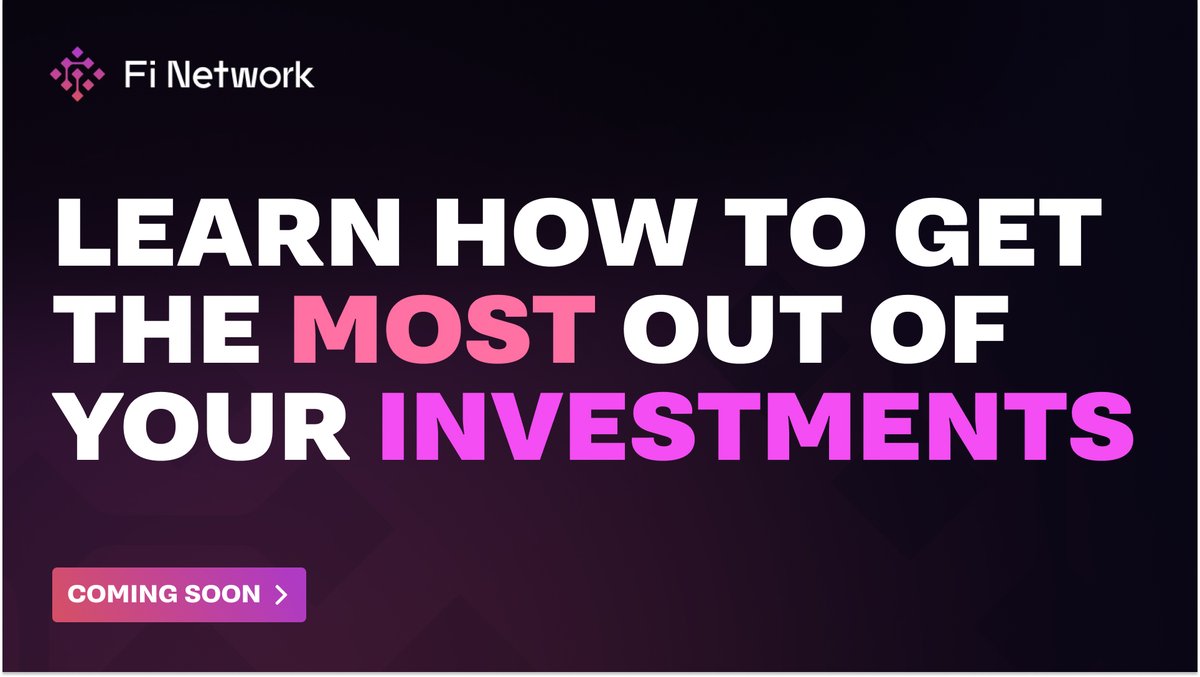 FiNetworkOrg's tweet image. 📄Information is power in the #cryptocurrency world, and #FiNetwork provides it in spades. Our community members share insights and intellect for mutual benefit, helping traders and investors of all sizes navigate the market. 📈#cryptoinsights #trading #crypto 

Like + Retweets