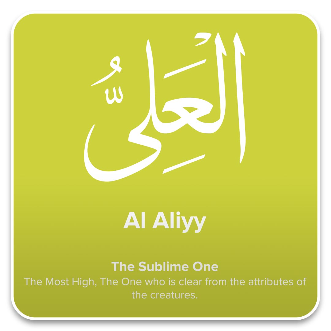 thenamesofallah's tweet photo. 36: #AlAliyy - #99Names #NamesOfAllah #AllahNames #99NamesOfGod #The99NamesOfAllah #Allah99Names https://t.co/c29OG7RahB