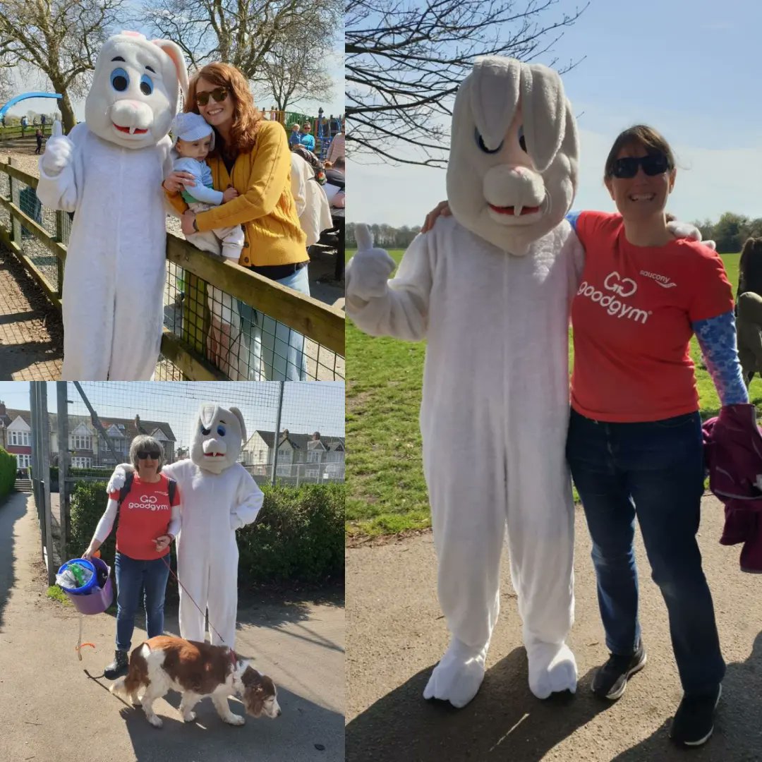 Did you know that the Easter bunny is a GoodGymer? They were spotted doing many a good deed over this weekend.... 

goodgym.org/areas/portsmou…