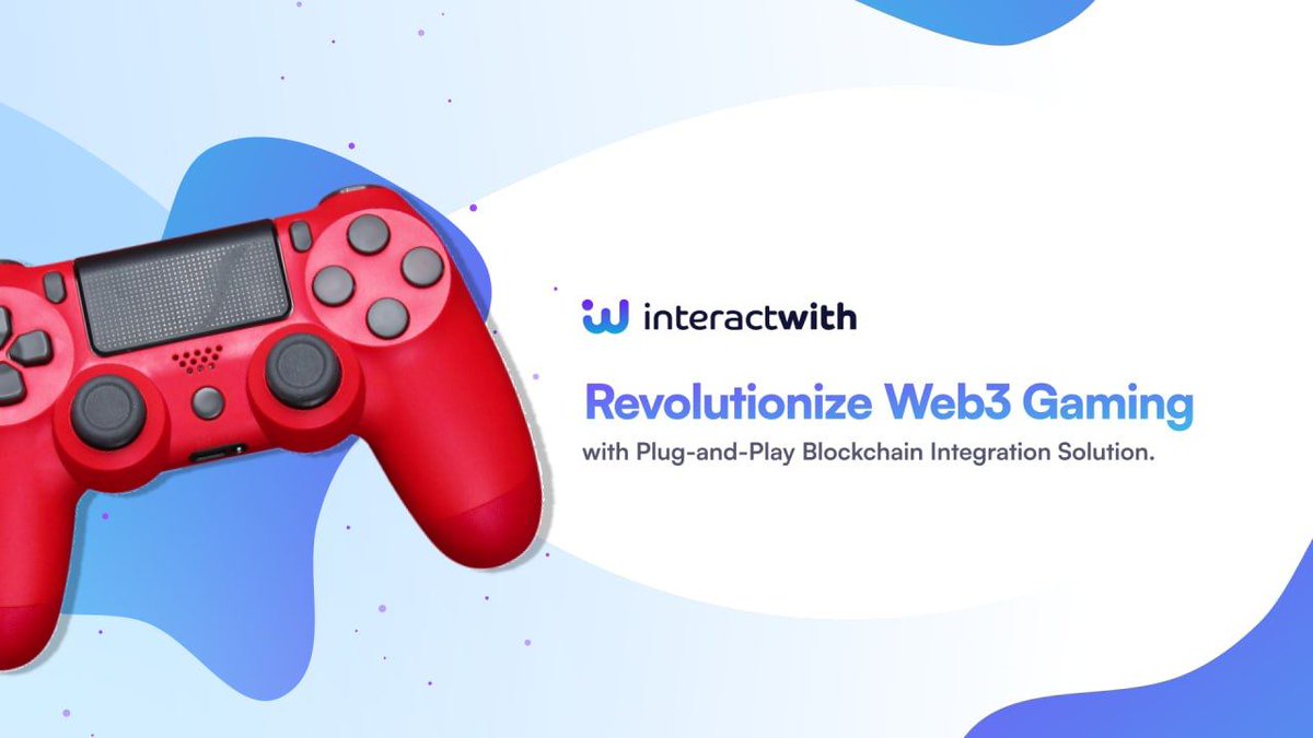 _InteractWith's tweet image. 1️⃣. At InteractWith, we are committed to driving the growth of the web3 gaming market and making the transition to blockchain-based platforms (web3) as easy as possible for businesses and individuals.