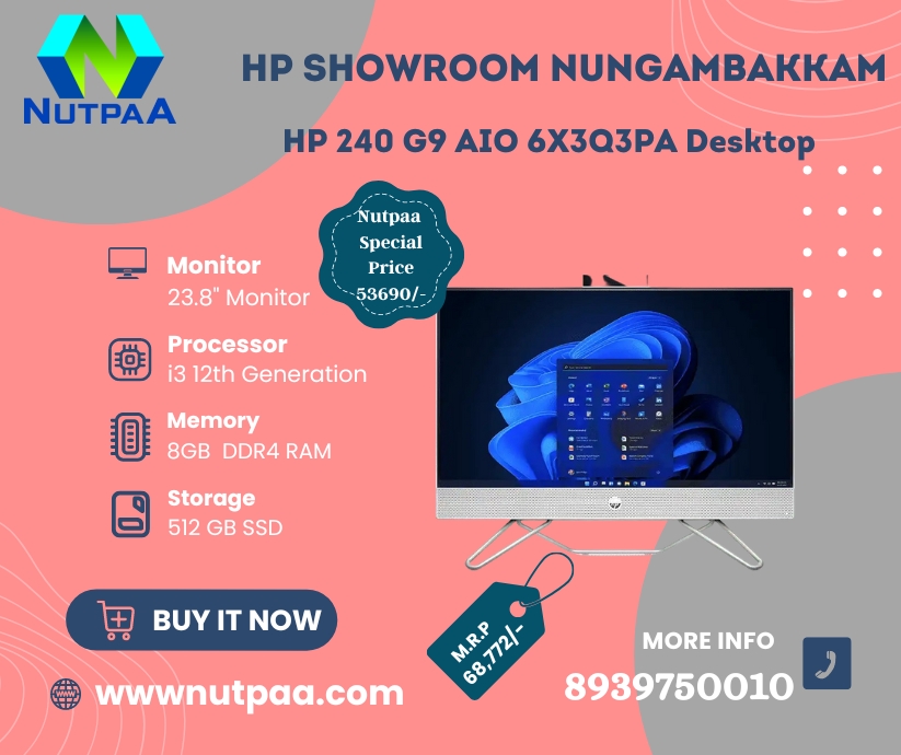 NutpaaTech's tweet photo. Get the perfect blend of style and performance with the HP 240 G9 AIO Desktop. Featuring a sleek design and powerful hardware, it's ideal for small businesses, students, and everyday users.
https://t.co/b5kqnhj1OL
#hpdesktop #hp #desktop #pc #hplaptop #desktops #hpcomputer https://t.co/Xhqj318LE3