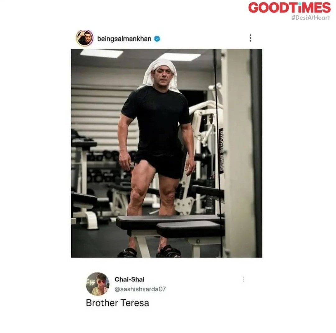 ndtvgoodtimes's tweet image. .@BeingSalmanKhan being Salman Khan 😅

#meme #memepages #memes😂 #memesdaily #SalmanKhan𓃵 #Salman #bhaijaan  #KisiKaBhaiKisiKaJaanTrailer #KisiKaBhaiKisiKaJaan #KisiKaBhaiKisiJaan