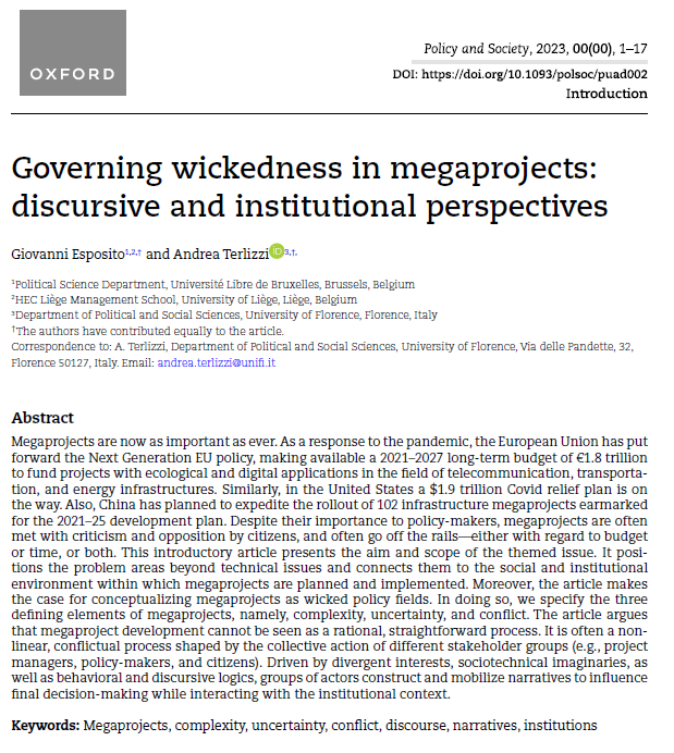 Policy & Society Journal tweet media