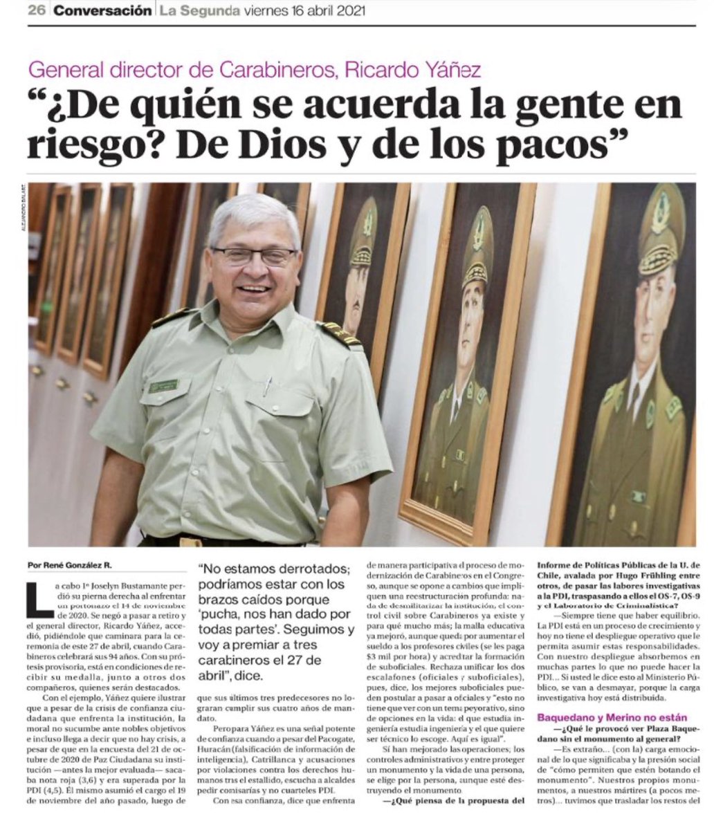 Lara El-Narekh (@laraelnarekh) on Twitter photo Agradezco debate generado. Les dejo frase d Gral Yáñez de 16 de abril del 2021, deja en claro que “paco” es de uso masivo y que no es ofensivo ni siquiera para Carabineros. Busca largo artículo titulado “por qué pacos” q explica origen en museocarabineros.cl <a href="/paulinadeallend/">Paulina De Allende-S</a> Agradezco debate generado. Les dejo frase d Gral Yáñez de 16 de abril del 2021, deja en claro que “paco” es de uso masivo y que no es ofensivo ni siquiera para Carabineros. Busca largo artículo titulado “por qué pacos” q explica origen en museocarabineros.cl <a href="/paulinadeallend/">Paulina De Allende-S</a>