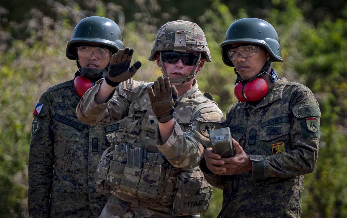 RachVillamor's tweet photo. Why #USTroopsOutNow? Apart from being a threat to national sovereignty, the balikatan exercises (joint US-PH exercises) also result to ecological damage, toxic waste since the military use live ammunition, heavy bombardment &amp; vehicles like tanks and ships. These have a massive https://t.co/LAkJ1s0psF