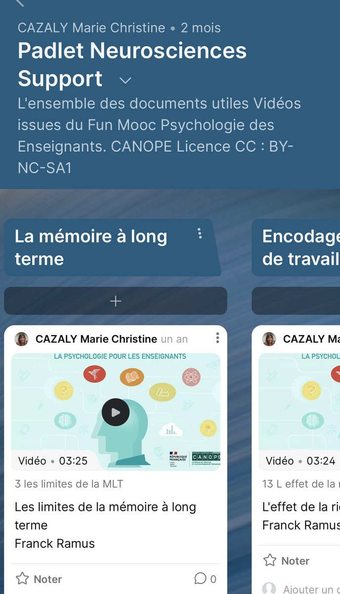 isafil's tweet photo. Pépite 💙

Ce padlet regroupe tous les supports du MOOC « la #psychologie pour les enseignants ». 

Une excellente ressource pour asseoir les bases de l’enseignement universel, propre à assurer l’ #accessibilité de l’apprentissage pour tous les élèves. 

https://t.co/Q6ef34Oey6 https://t.co/vNj8JlbqiJ